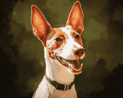 Podenco Puppy Charm Diamond Painting