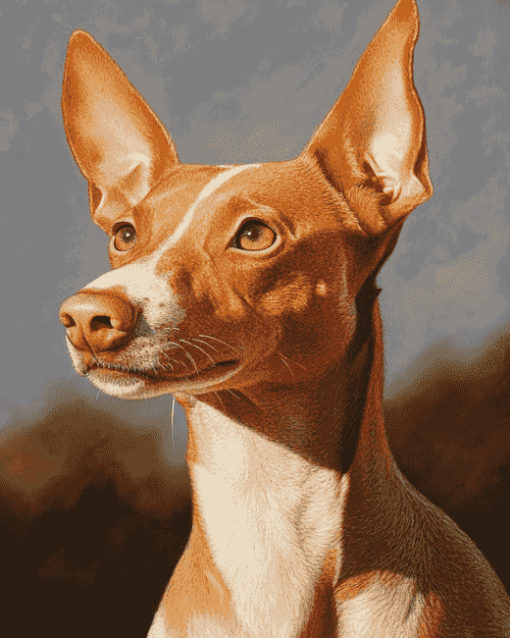 Podenco Puppy Diamond Painting