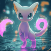 Pokemon Mew Diamond Painting