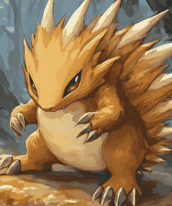 Pokemon Sandslash Anime Diamond Painting