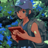 Pokemon Violet Anime Diamond Painting