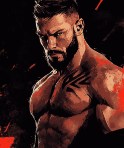 Popular Finn Balor Wrestler Diamond Painting