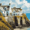 Port Isaac Coastal Scenery Diamond Painting