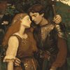 Pre Raphaelite Villages Diamond Painting