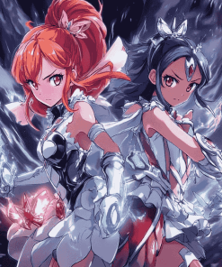 Pretty Cure Anime Characters Diamond Painting