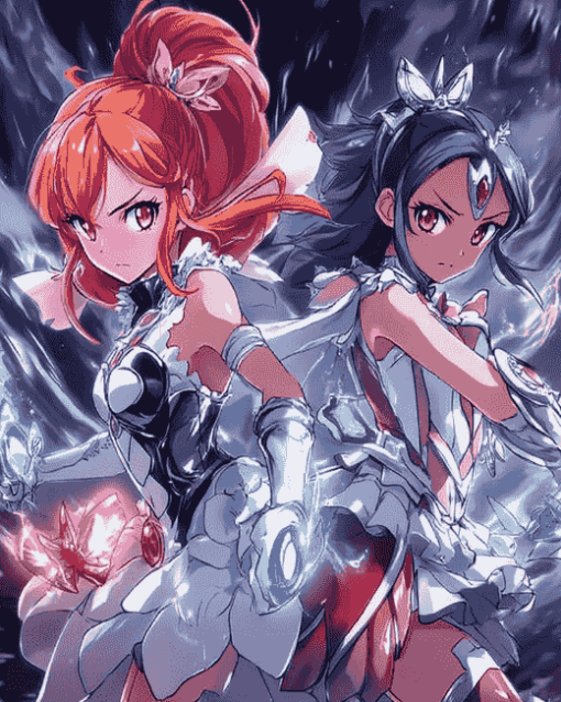 Pretty Cure Anime Characters Diamond Painting