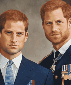 Prince William and Harry Famous Diamond Painting