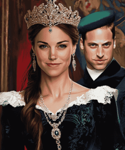 Prince William and Kate Diamond Painting