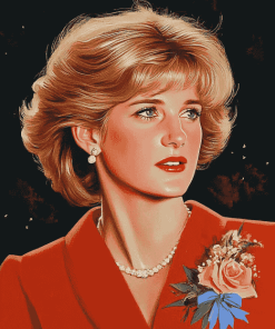 Princess Diana Famous Figure Diamond Painting