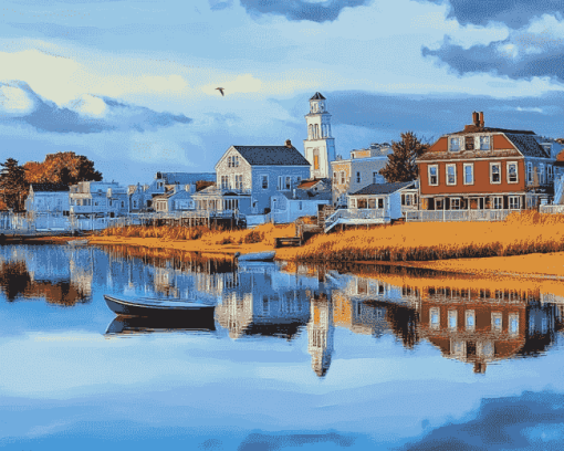 Provincetown Scenic Reflections Diamond Painting