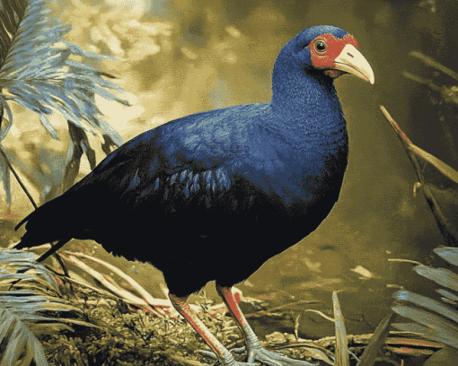 Pukeko Bird Artistry Diamond Painting