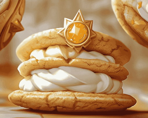 Pure Vanilla Cookie Animation Diamond Painting