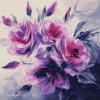 Purple Blossoms Diamond Painting