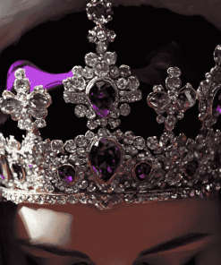 Purple Crown Queen Diamond Painting