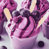 Purple Ice Cream Delight Diamond Painting