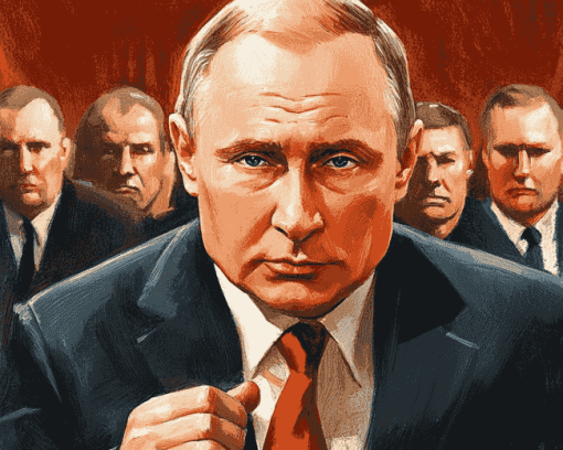 Putin Presidential Diamond Painting