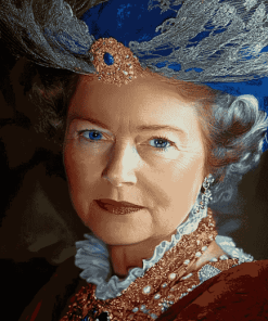 Queen Elizabeth Diamond Painting