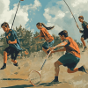 Quidditch Brooms Diamond Painting