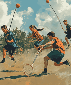 Quidditch Brooms Diamond Painting