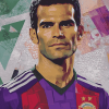 Rafael Marquez Football Legend Diamond Painting