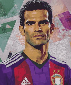 Rafael Marquez Football Legend Diamond Painting