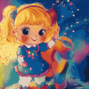 Rainbow Brite Cartoon Diamond Painting