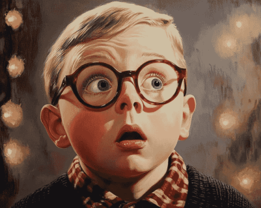 Ralphie Christmas Movie Diamond Painting