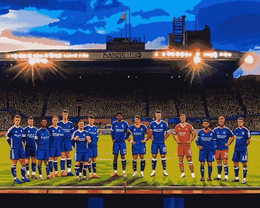 Rangers Football Team Diamond Painting