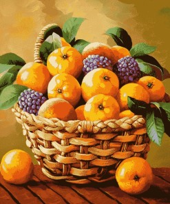 Rangpur Lemon Fruit Basket Diamond Painting