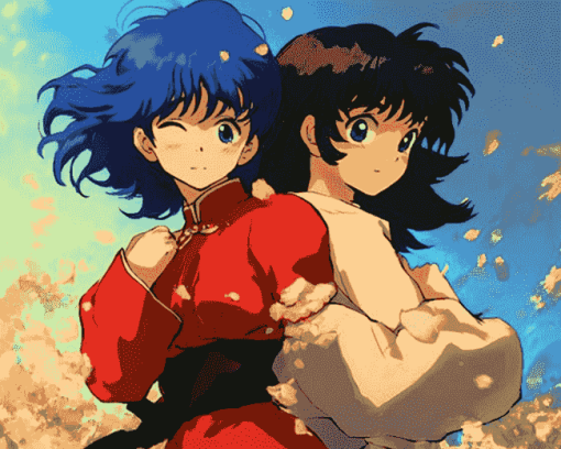 Ranma Akane Anime Diamond Painting