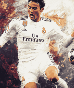 Raul Gonzalez Football Legend Diamond Painting