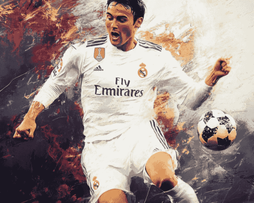 Raul Gonzalez Football Legend Diamond Painting