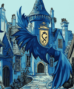 Ravenclaw Hogwarts House Diamond Painting