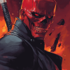 Red Skull Marvel Diamond Painting