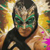 Rey Mysterio WWE Legend Diamond Painting