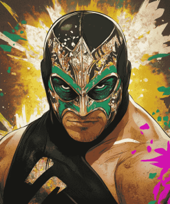 Rey Mysterio WWE Legend Diamond Painting