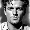 River Phoenix Monochrome Diamond Painting