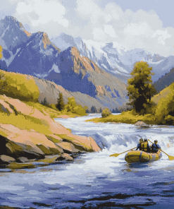 River Valley Adventure Diamond Painting