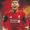 Roberto Firmino Football Stars Diamond Painting