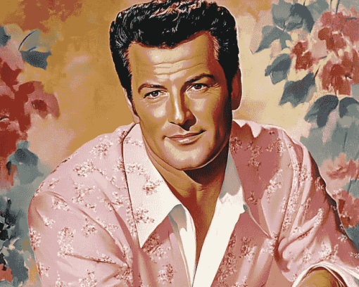 Rock Hudson Actor Diamond Painting