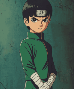 Rock Lee Anime Masterpiece Diamond Painting