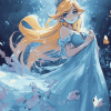 Rosalina Anime Diamond Painting