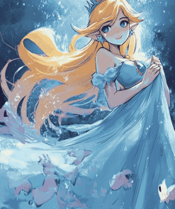 Rosalina Anime Diamond Painting