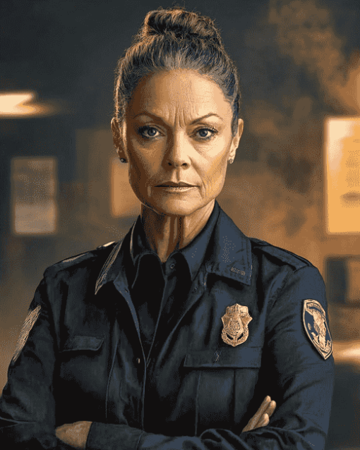 Roseanne Line Of Duty Inspired Diamond Painting