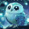 Rowlet Anime Diamond Painting