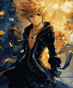 Roxas Anime Diamond Painting