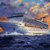 Royal Caribbean Cruise Ship Oceanscapes Diamond Painting