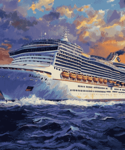 Royal Caribbean Cruise Ship Oceanscapes Diamond Painting