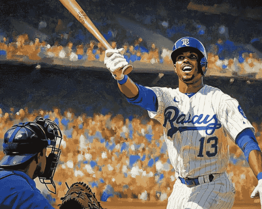 Royals Baseball Players Diamond Painting