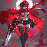 Ruby Rose Manga Diamond Painting